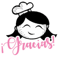 Gracias Sticker by Delicatesse Postres