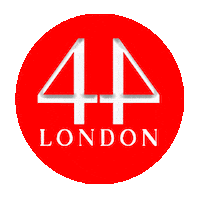 Red Circle Fashion Sticker by 44LDN