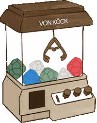 vonkoeck gold vienna wien vk Sticker