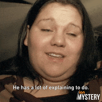 Red Handed Reaction GIF by ION Mystery