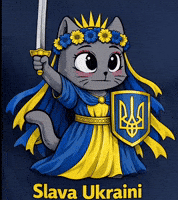 Ukraine Slava GIF by Hero Galaxy NFT