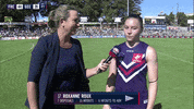 Afl Womens Roxanne GIF by Fremantle Dockers