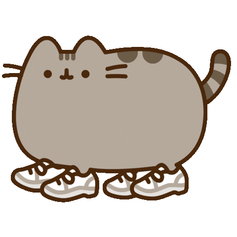 Cat Sneakers Sticker by Pusheen