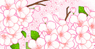 Cherry Blossom Pixel GIF
