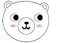 Wink Bear Sticker by Ki ET LA