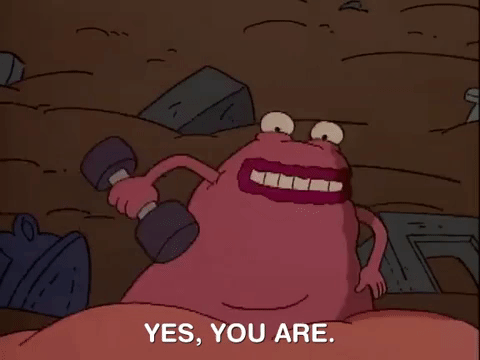 You Are Aaahh Real Monsters GIF by NickRewind