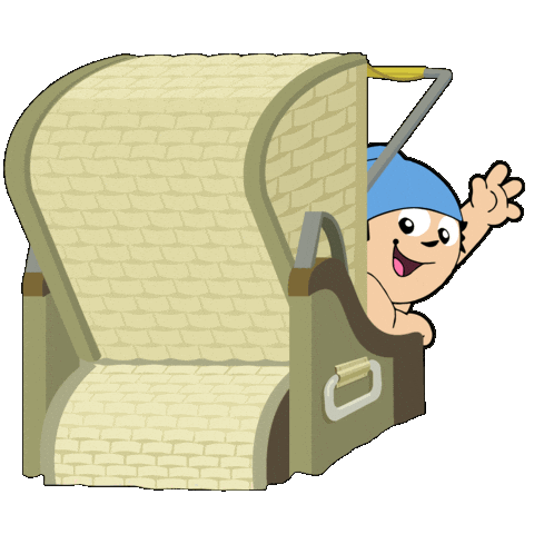 Beach Hello Sticker by ZDF
