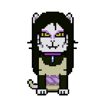 Cat Horror Sticker