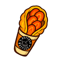 Sticker by Buffalo waffles