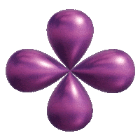 3D Flower Sticker