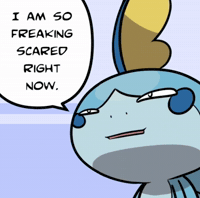 Scared Water GIF