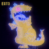 Polygon1993 art anime glitch 90s GIF
