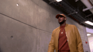 carmelo anthony swag GIF by NBA