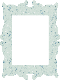 Curlysmurfette Frame Sticker