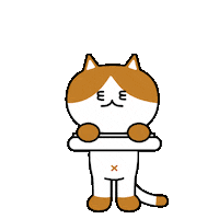 Cat Yes Sticker by 궁디팡팡 캣페스타