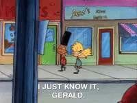 hey arnold nickelodeon GIF