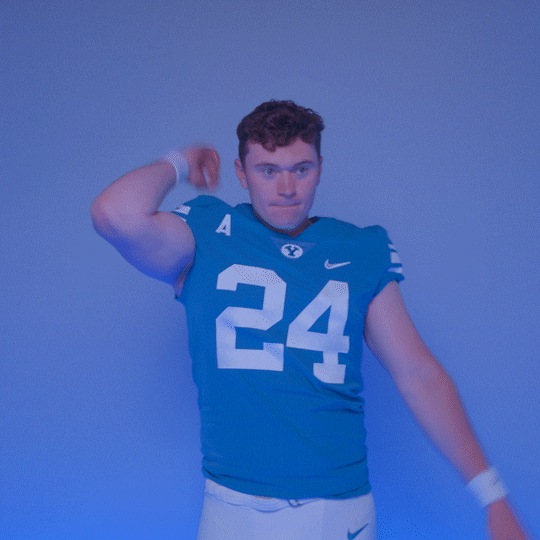 Byu Football Sport GIF by BYU Cougars