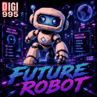 Sci Fi Robot GIF by Digi 995