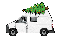 Christmas Tree Sticker by The Upcycling Camper