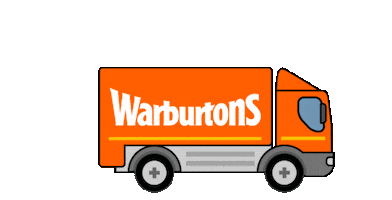 car driving Sticker by Warburtons
