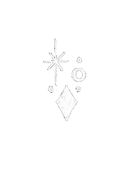 Star Glitter Sticker