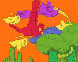 Art Flying GIF by Max Litvinov