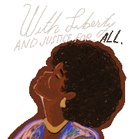 Black Lives Matter Holiday Sticker by BrittDoesDesign