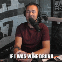 TheWoodyShow drink crying cry wine GIF