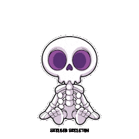 Character Skeleton Sticker by VeeFriends
