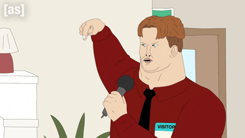 Point Singing GIF by Adult Swim