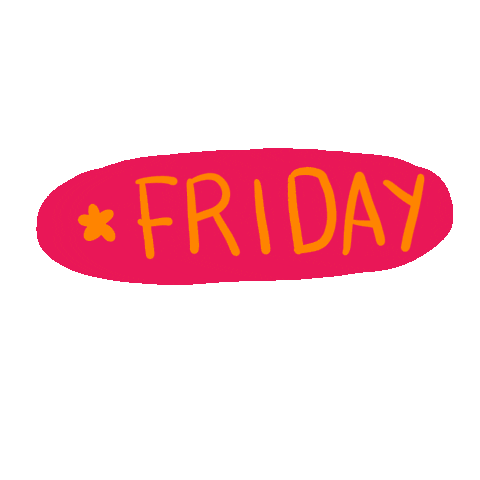 nbynhena love friday day colorful Sticker