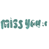 Miss You Love Sticker