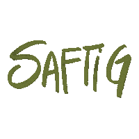 Text Typo Sticker by Saftig Magazin