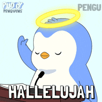 Can I Get An Amen Yes GIF by Pudgy Penguins