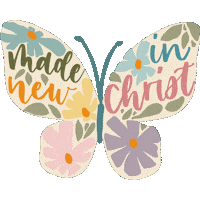 Butterfly Calligraphy Sticker by Anjeli ✦