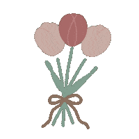 Flower 花 Sticker