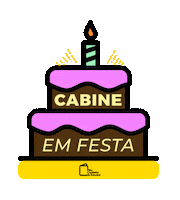birthday bday Sticker by Meu Cantinho de Estudos