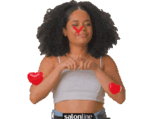 Heart Love Sticker by Salon Line