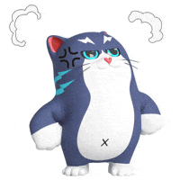 Angry Cat GIF by Liberty Cats Emojis