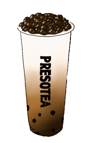 Stay Fresh Bubble Tea Sticker by Presotea