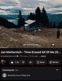 Rocky Mountains Snow GIF by Jan Metternich