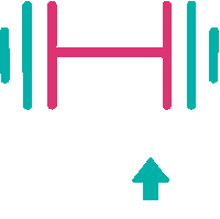 StudioH booty abs haya studioh Sticker