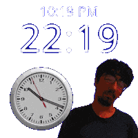 10Pm Sticker