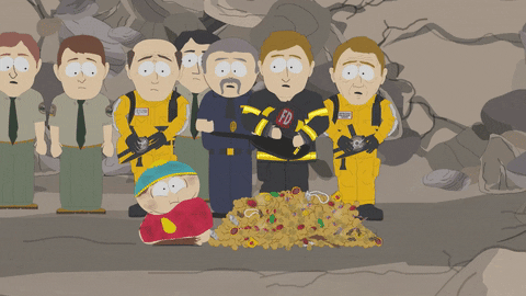 eric cartman cave GIF by South Park 