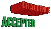 Challenge Accepted Chrome Sticker by Google
