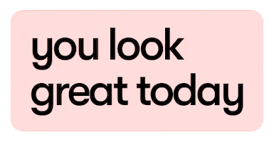 You Look Awesome Good Vibes Sticker by dans ma culotte