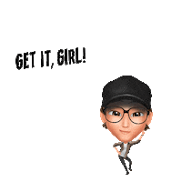 Get It Girl Jclintandrews Sticker by Genies