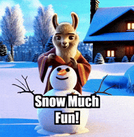 Snow Winter GIF by dalaillamazen