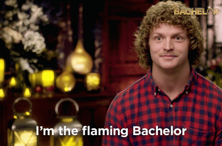 rose flaming GIF by The Bachelor Australia