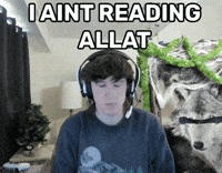 Yapping Didnt Read GIF